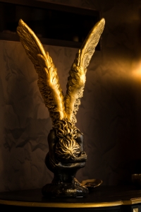 l'ange qui a inspiré le logo Julien Binz ©Mike Weiss
