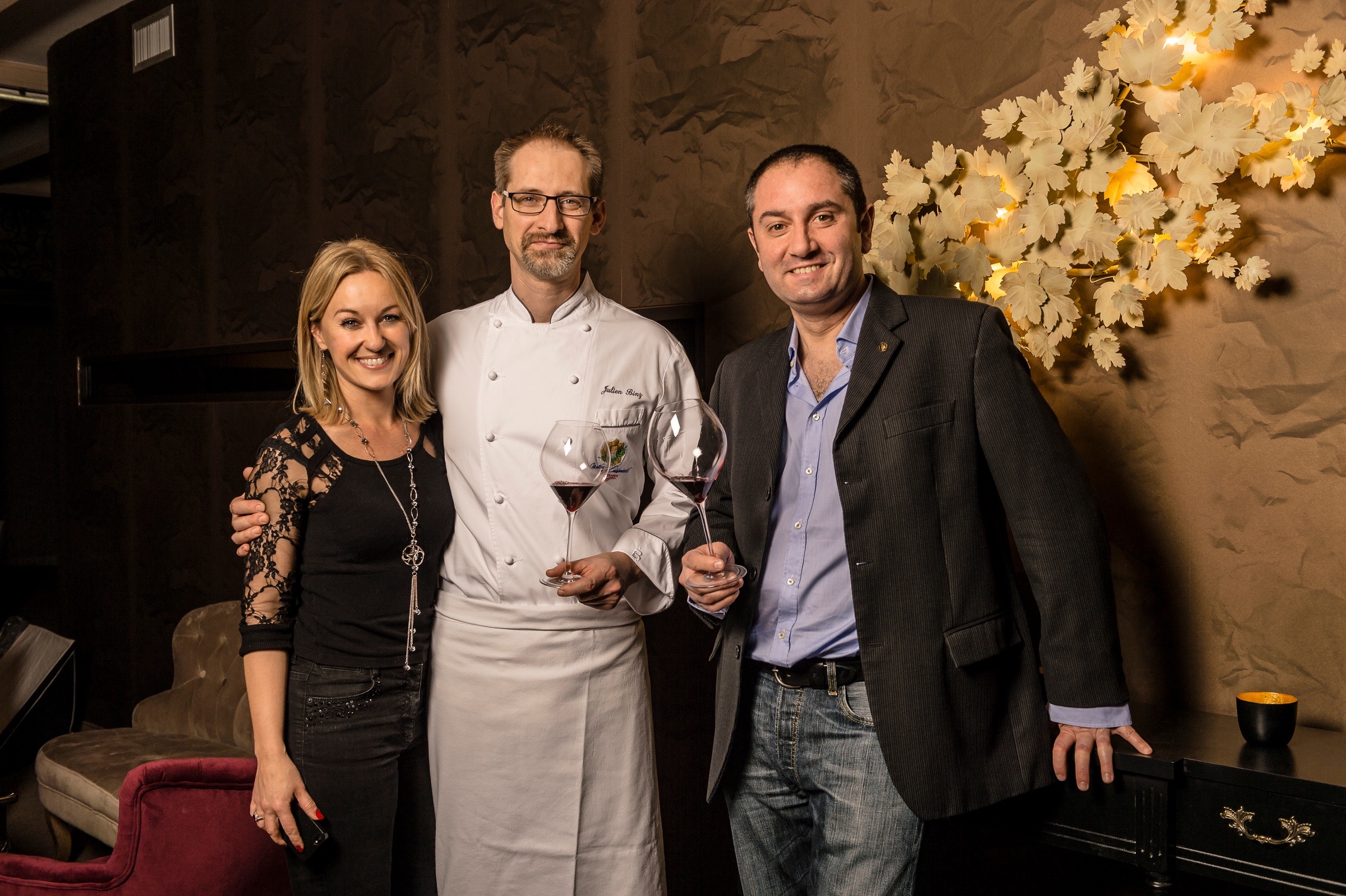 Sandrine Kauffer, Julien Binz et Pascal Leonetti ©A.Martin