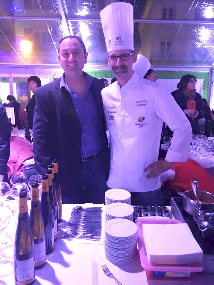 Pascal Leonetti et Julien Binz au Congrès des Maitres Cuisiniers de France