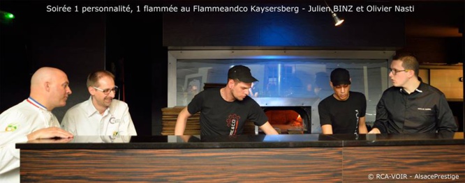 Ce menu sera à la carte du Flamme & Co Kaysersberg jusqu’au dimanche 17 avril 2016, tarifé à 27€ hors-boisson. 