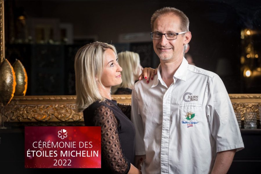 Julien Binz est invité à la cérémonie du guide Michelin 2022