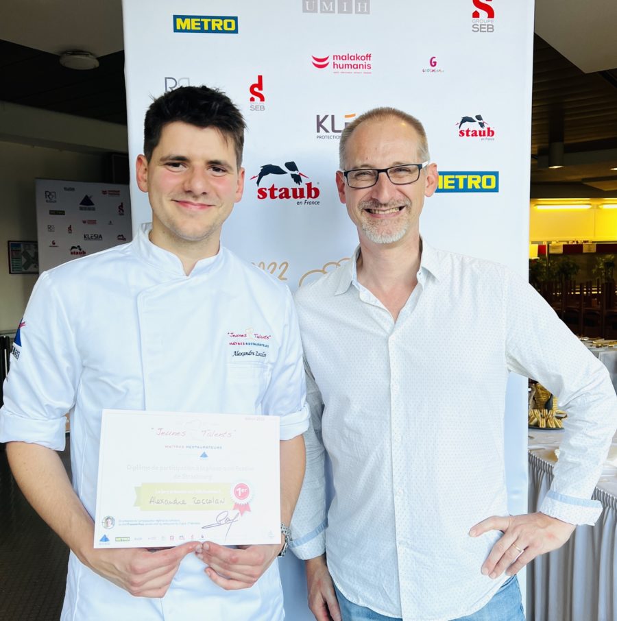 Alexandre Zoccolan remporte le concours des « Jeunes talents Maîtres Restaurateurs »