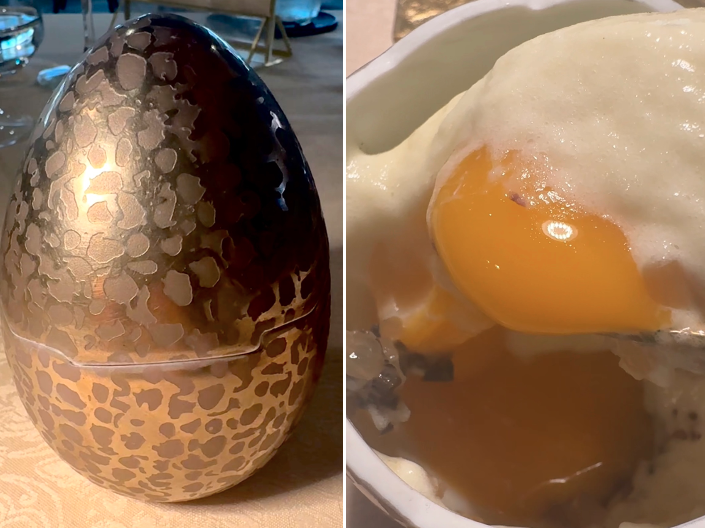 L’œuf dans l’œuf truffé