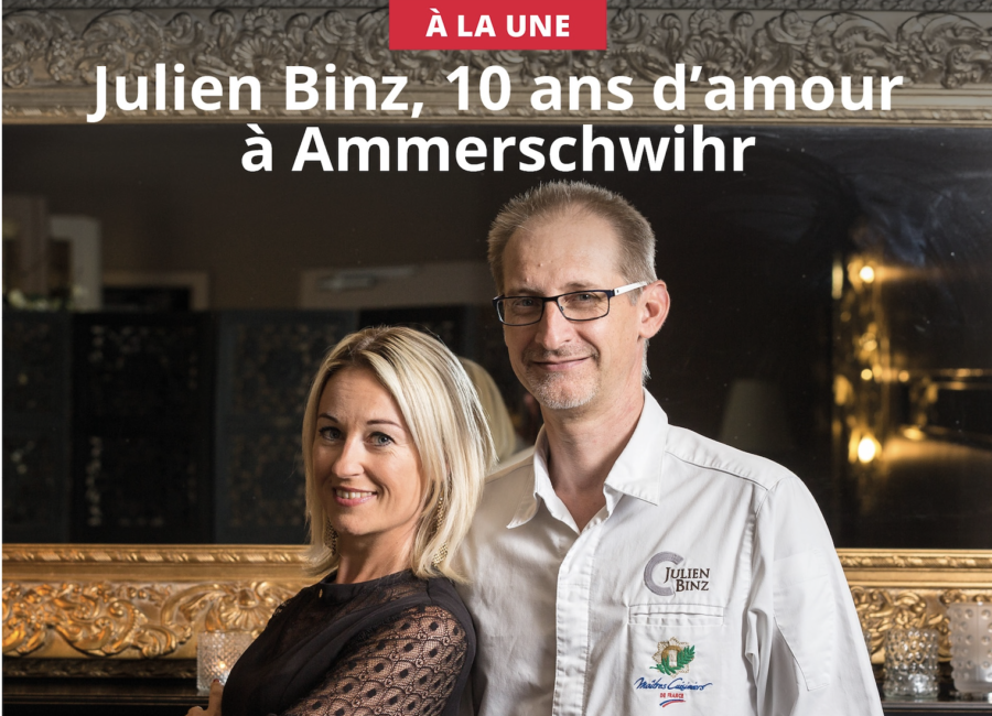 Julien Binz – 10 ans d’étoiles plein les papilles