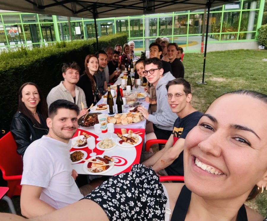 Soirée à la Piscine des Trois châteaux avec notre équipe