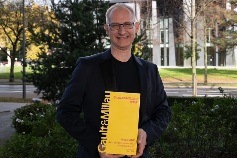 Julien Binz, sacré Gault&Millau d’Or