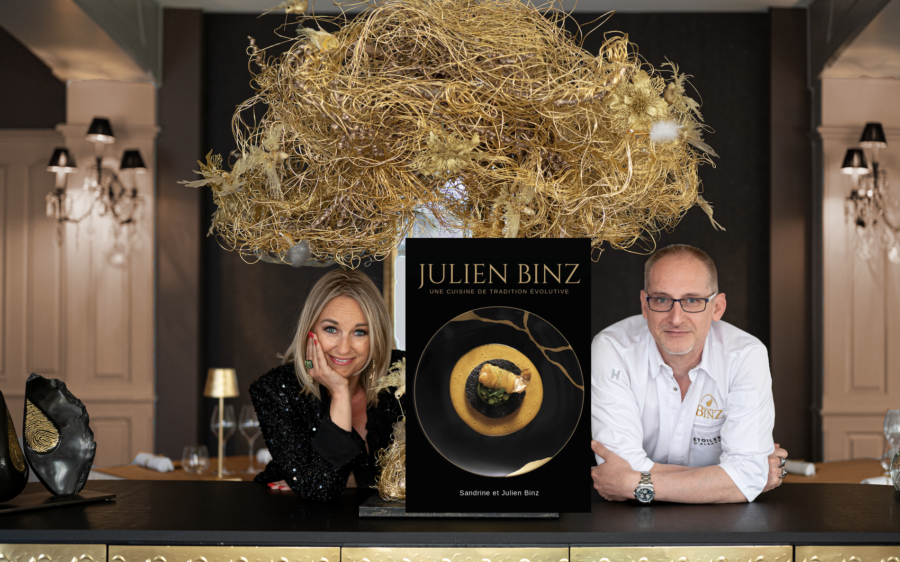 Sandrine et Julien Binz au salon du Livre de Colmar et en dédicace en Alsace