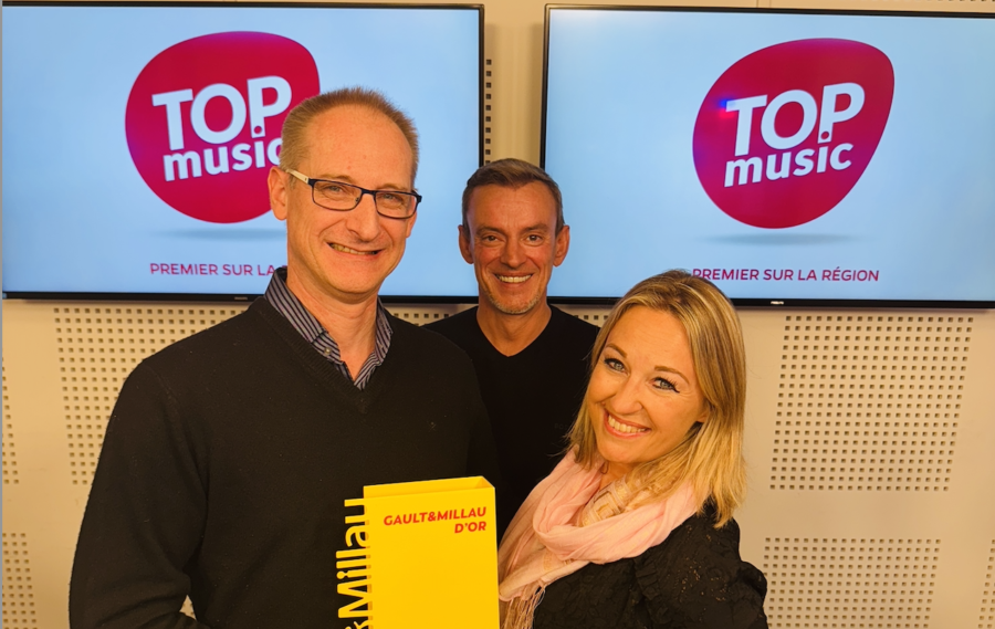 Julien Binz et Sandrine Kauffer, présentent leur livre de cuisine sur Top Musci