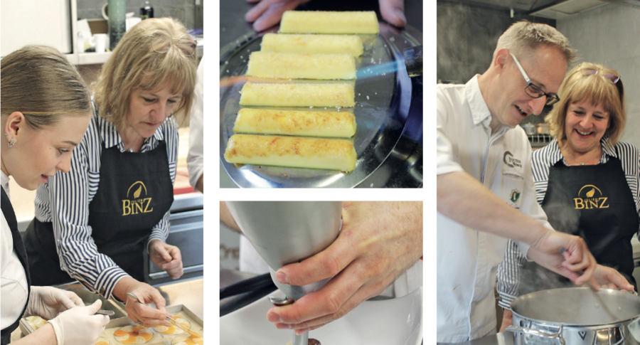 Passez en cuisine avec Julien Binz Grâce aux « immersions » du chef étoilé